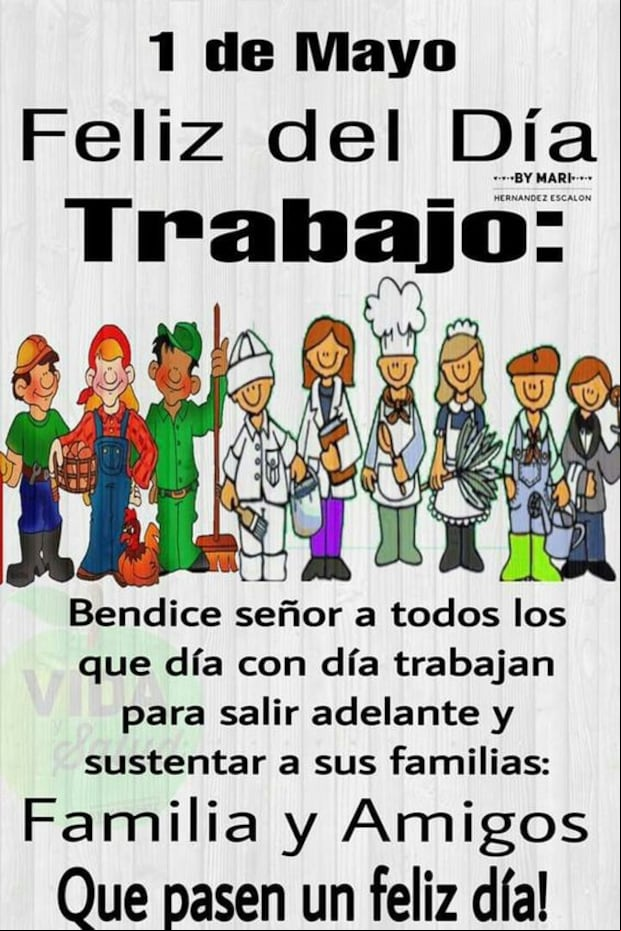 Imágenes Día del Trabajador 2024: postales con mensajes para dedicar (Foto: Internet)