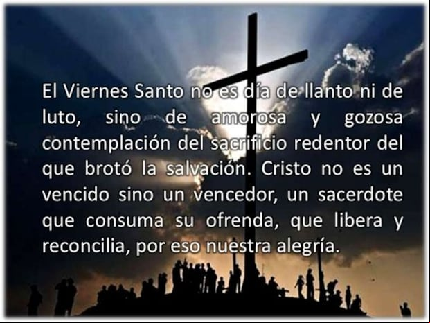 Imágenes del Viernes Santo 2024: comparte postales y frases en WhatsApp (Foto: Internet)