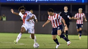 Perú y Paraguay empataron 0-0 por la fecha 1 de las Eliminatorias 2026. (Foto: AFP)