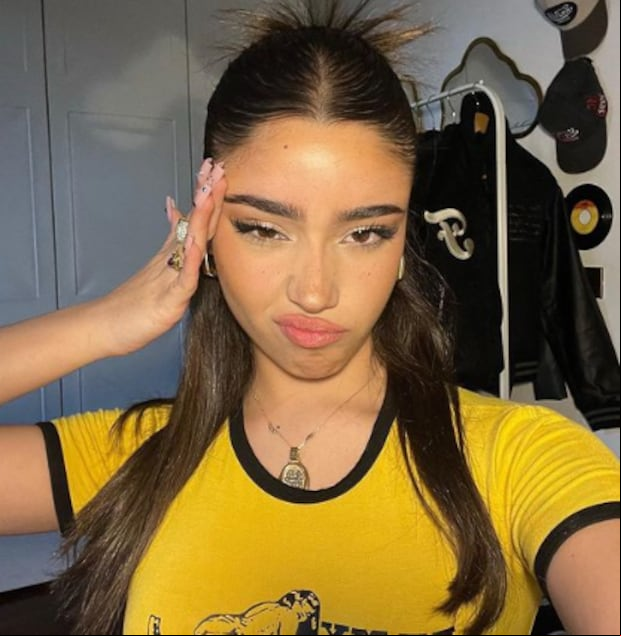 La presunta novia de Rauw Alejandro tiene apenas 18 años de edad (Foto: Yasmine Barbieri / Instagram)