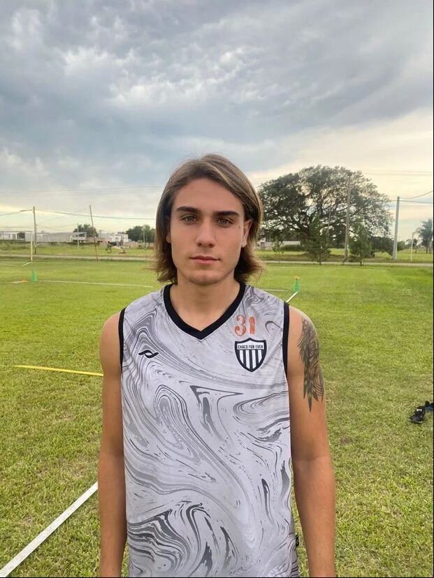 Shamel Batistuta es hijo del legendario Gabriel Batistuta.