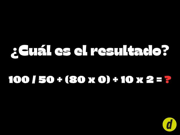 RETO MATEMÁTICO | Adivinar el resultado no será tan sencillo como parece. (Foto: Creación Depor)