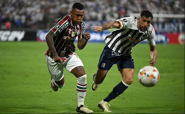 Alianza Lima empató 1-1 con Fluminense por Copa Libertadores. (Foto: AFP)