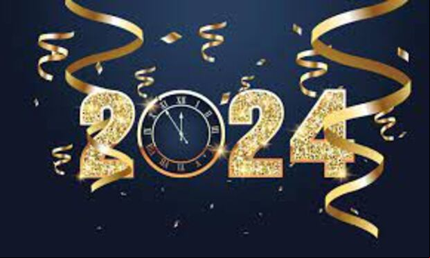 Imágenes con frases para la celebración del Año Nuevo 2024. (Foto: Internet)