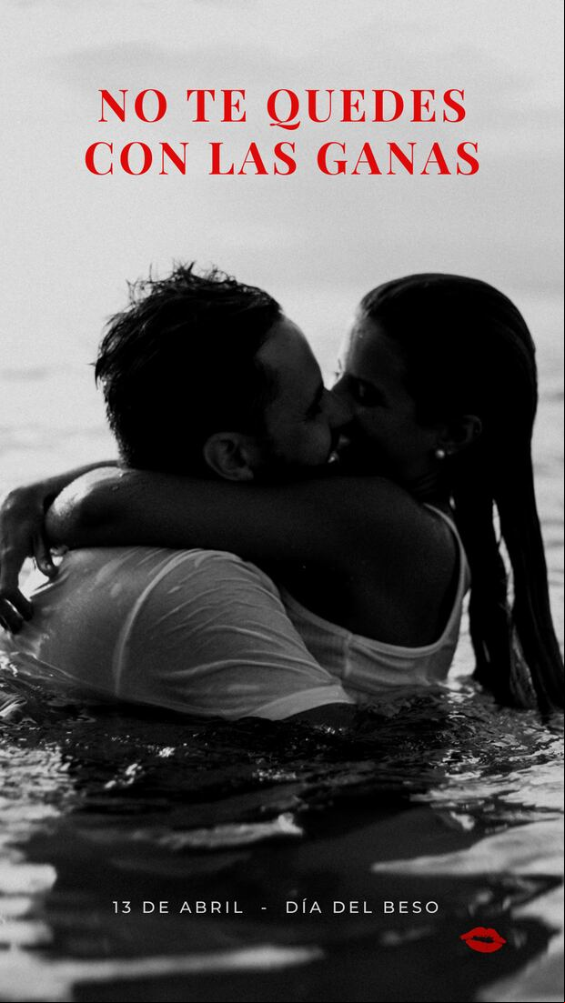 Día Internacional del Beso. (Foto: Canva)