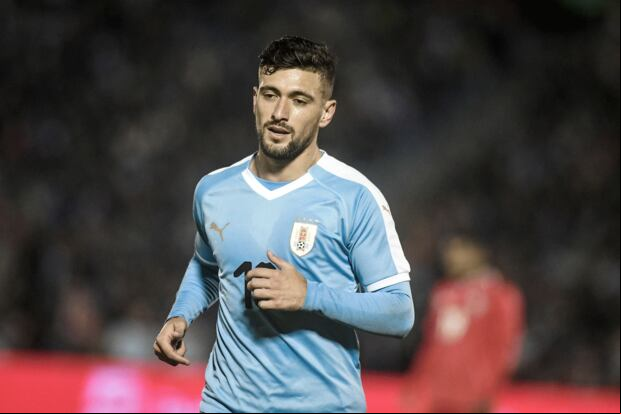 Giorgian de Arrascaeta se perderá el partido ante Brasil. (Foto: Agencias)