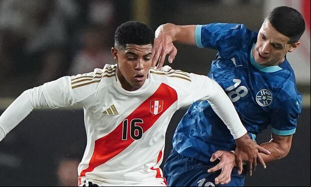Wilder Cartagena fue titular en el empate entre Perú y Paraguay. (Foto: Bicolor)