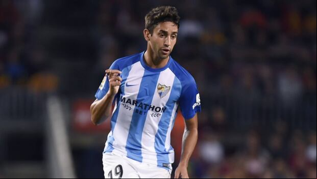 Emanuel Cecchini solo jugó dos partidos oficiales con el Málaga. (Foto: Getty Images)