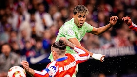 Atlético de Madrid vs. Barcelona por la vuelta de las semifinales de la Copa del Rey. (Foto: AFP)