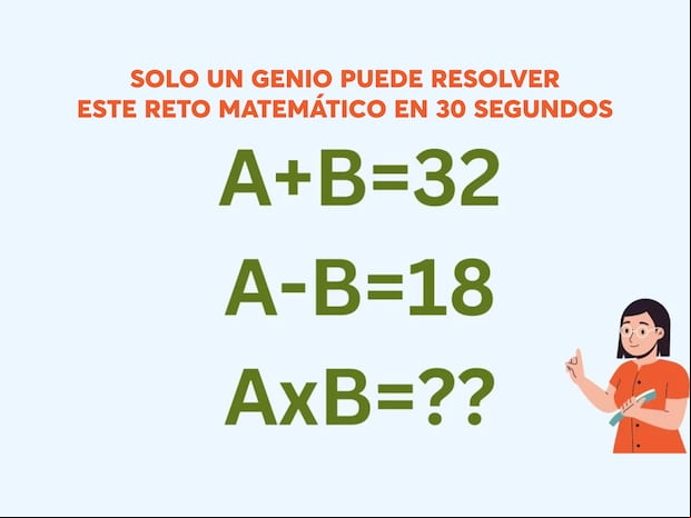 RETO MATEMÁTICO | Aquellos que son buenos en matemáticas podrán resolver este acertijo con facilidad. | FresherLive