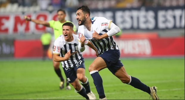 Juan Pablo Freytes marcó el 3-2 definitivo de Alianza Lima sobre Garcilaso. (Foto: GEC)