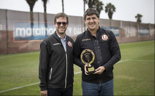 Jean Ferrari y Manuel Barreto toman las decisiones deportivas en Universitario. (Foto: Joel Alonzo / El Comercio)