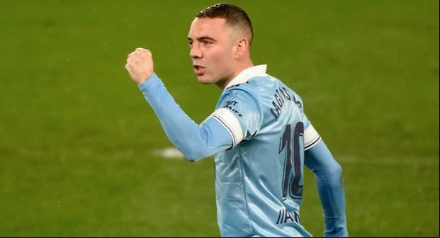 Iago Aspas lleva ocho goles con Celta de Vigo en la presente temporada. (Foto: AFP)