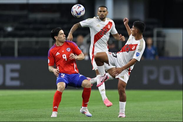 Piero Quispe jugó 71' ante Chile en la Copa América 2024. (Foto: Conmebol)