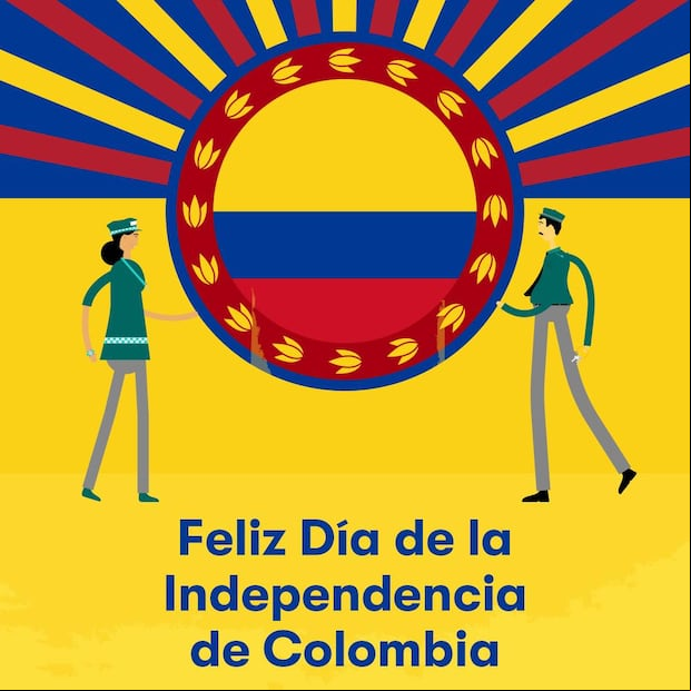Imágenes por el Día de la Independencia de Colombia (Foto: internet)