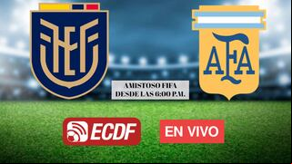 Argentina venció 1-0 a Ecuador en amistoso de preparación para la Copa América