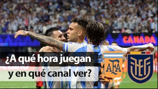 ¿A qué hora juega y en qué canales transmite Argentina vs. Ecuador por Copa América 2024?