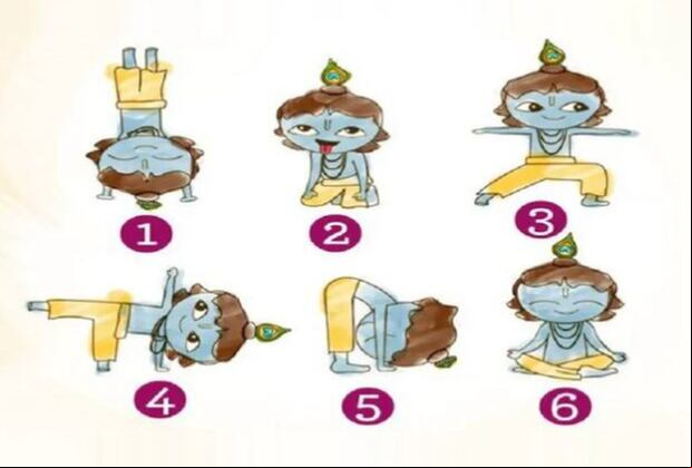 TEST VISUAL | Esta imagen muestra varias posturas de yoga y tú debes indicar cuál es tu favorita. (Foto: namastest.net)