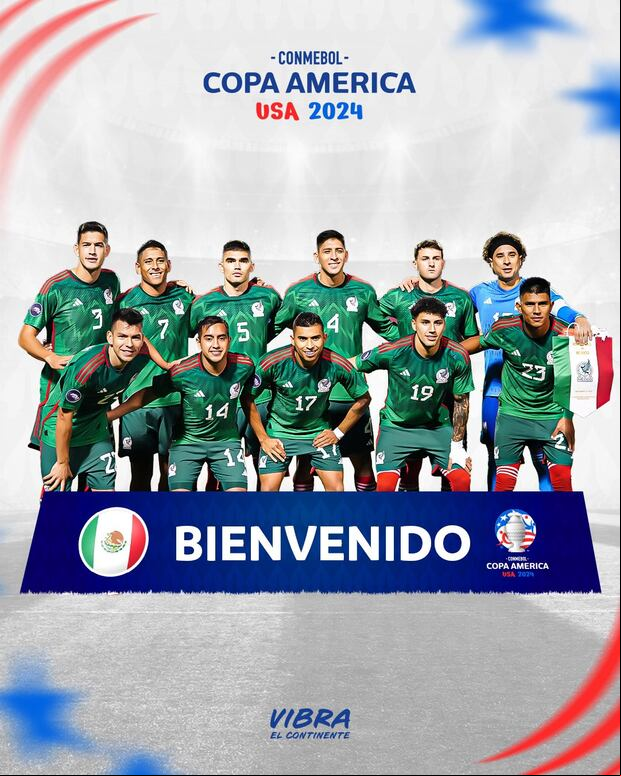 México clasificó a la Copa América 2024, tras vencer a Honduras en la Concacaf Nations League. (Foto: Conmebol)