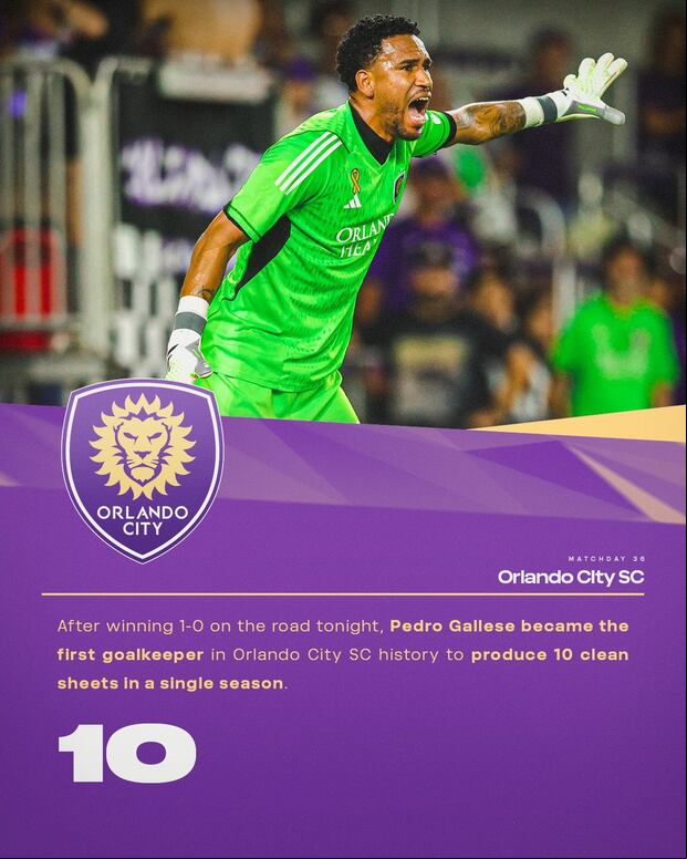 Pedro Gallese rompió récord importante en Orlando City. (Imagen: Difusión)
