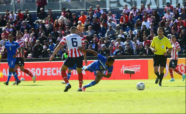 Paraguay solo sumó un partido amistoso en la última fecha FIFA, el cual que contra Nicaragua, al cual venció por 2-0. Si bien se terminó con triunfo, hubieron críticas al equipo. (Foto: EFE)