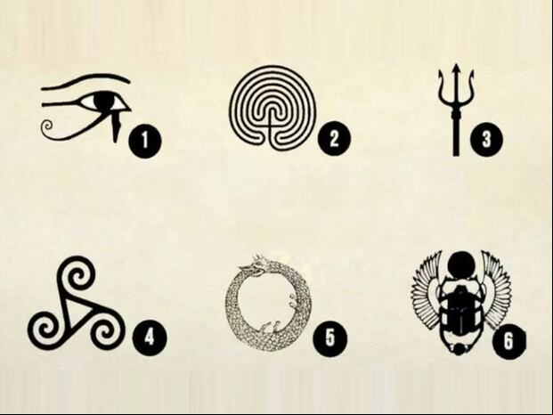 TEST VISUAL | Esta imagen te muestra seis símbolos distintos. Tienes que escoger uno. (Foto: namastest.net)