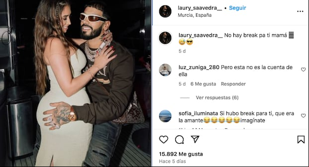 Publicación de Laury Saavedra que pudo haber sido una pista sobre su condición (Foto: Laury Saavedra / Instagram)