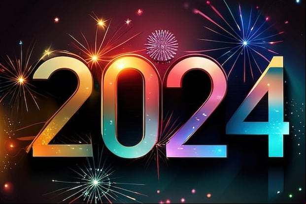 Imágenes con frases para la celebración del Año Nuevo 2024. (Foto: Internet)