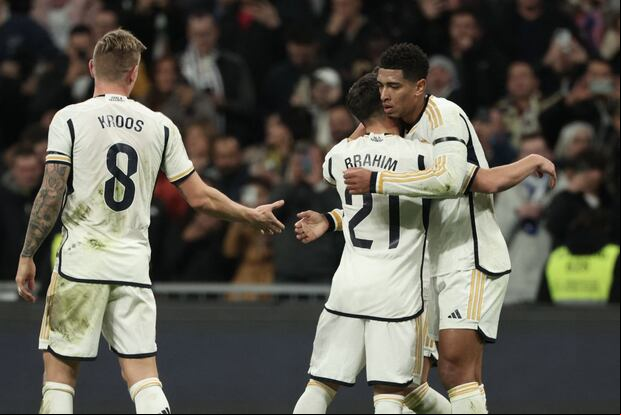Real Madrid venció a Villarreal en el partido liguero de la primera ronda. (Foto: AFP)