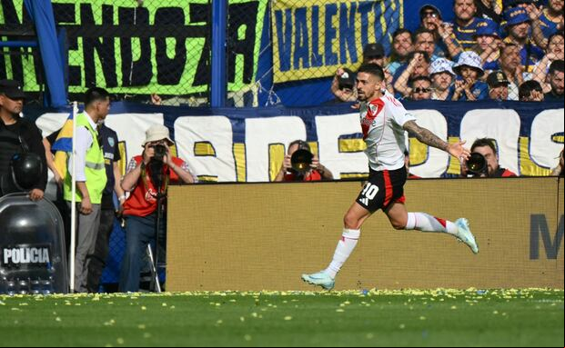 River visitó a Boca por el Superclásico argentino. (Foto: AFP)