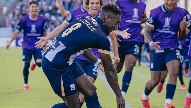 Eryc Castillo fue el autor del segundo gol de Alianza Lima sobre Deportes Iquique. (Foto: Alianza Lima)