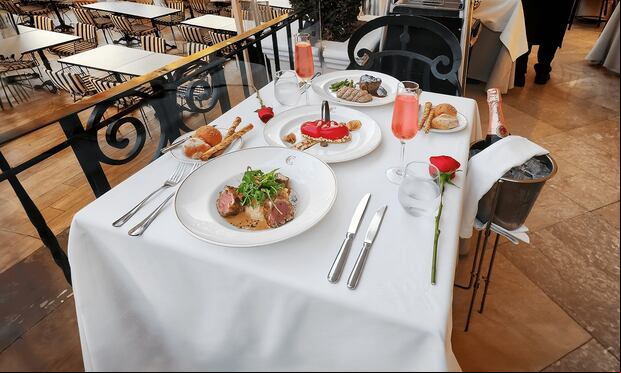 Anímate a celebrar San Valentín disfrutando de deliciosos platillos con esa persona especial. (Foto: Country Club)