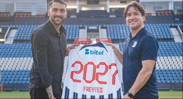 Juan Pablo Freytes seguirá en Alianza Lima hasta 2027. (Alianza Lima)