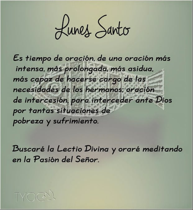 Frases para el Lunes Santo 2023: mensajes e imágenes para compartir en Semana Santa (Foto: Pinterest).