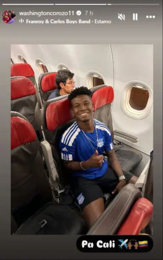 Washington Corozo se fue de Perú pese a grave acusación de mujer (Foto: @washingtoncorozo11).