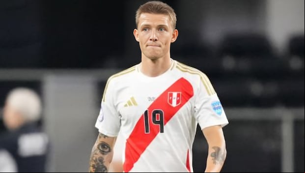 Oliver Sonne fue titular por Andy Polo. (Foto: Getty Images)