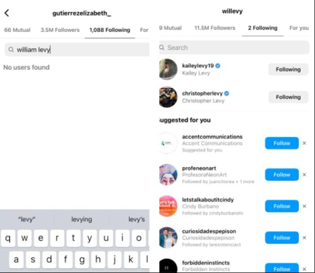 Ambos actores se dejaron de seguir en Instagram (Foto: Instagram)