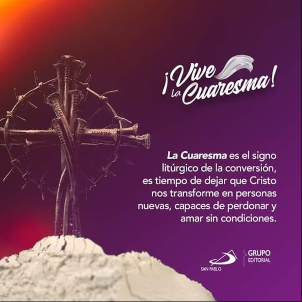 Imágenes para compartir por el Miércoles de Ceniza con tus seres queridos (Foto: Internet).