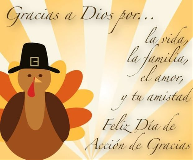 Imágenes para compartir por el Día de Acción de Gracias. (Foto: Internet)