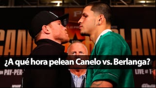 ¿A qué hora empezó al pelea del Canelo vs. Berlanga hoy desde Las Vegas?