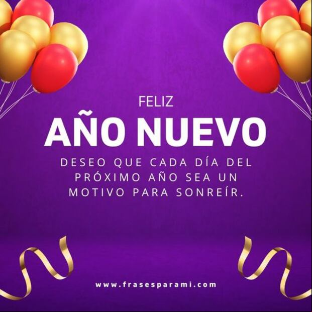 Imágenes de Año Nuevo 2024 para dedicar, saludar y compartir (Foto: Pinterest)