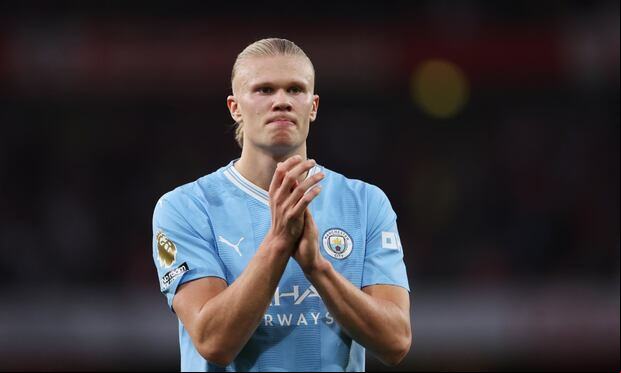Erling Haaland suma 29 goles en 35 partidos en la presente temporada. (Foto: Manchester City)
