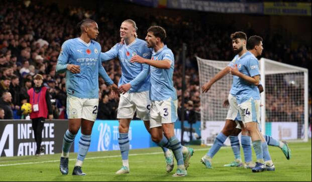 Erling Haaland, la figura clave del Manchester City vs. Chelsea. (Foto: Getty Images)