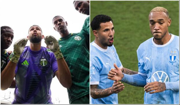 Crépeau con Araujo en Portland; Cornelius con Peña en Malmo.