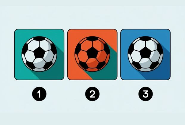 Escoge una de las pelotas de fútbol en esta imagen para descubrir qué te hace único (Diseño: Depor).