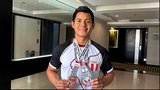 David Bardalez gana medallas de oro y plata en Panamericano de Levantamiento de Pesas