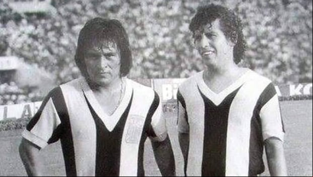 Hugo Sotil y César Cueto salieron bicampeones con Alianza Lima. (Foto: Alianza Lima)