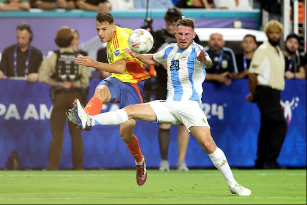 Colombia y Argentina vuelven a verse las caras por primera vez desde la final de la Copa América 2024. (Foto: AFP)
