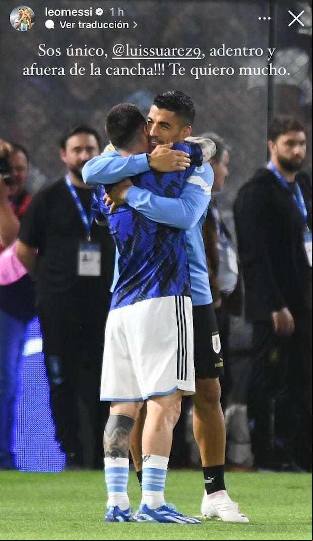 Lionel Messi dedicó un mensaje a Luis Suárez. (Foto: Instagram)