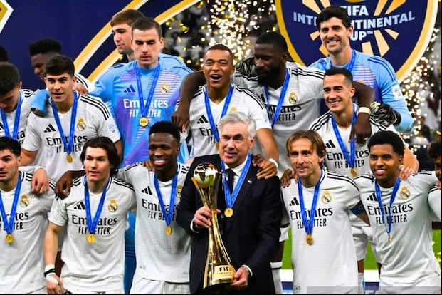Real Madrid viene de ganar la Copa Intercontinental 2024 (Foto: AFP)